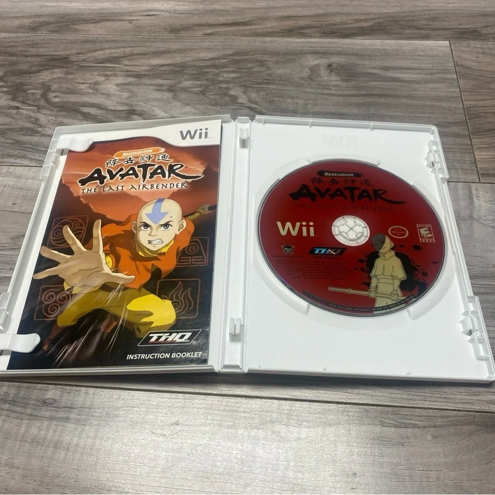 Wii Avatar The Last Airbender (Nintendo 2006) With Manual Excellent Condition